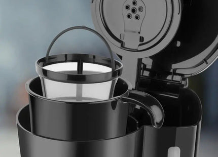 Cafetera Black+Decker CM0755S | 5 Tazas | 800 W | 4 en 1 (Mug/Taza/Carafe/Pour‑over) | Inox