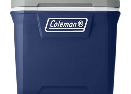 Coleman 2179155 Hielera con Ruedas 65 qt 61,5 L para 101 Latas Azul, Tapa hasta 113 kg