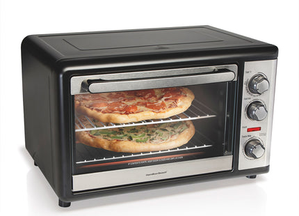 Hamilton Beach horno rotisserie 31108G, vista frontal