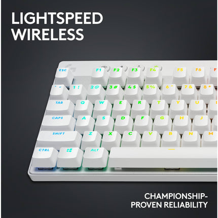 Teclado Gaming Logitech G Pro X TKL | Mecánico | Inalámbrico | RGB | Inglés