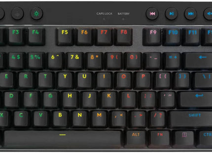 Teclado Gaming RGB Logitech G Pro X TKL | Mecánico | Inalámbrico | Inglés