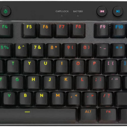 Teclado Gaming RGB Logitech G Pro X TKL | Mecánico | Inalámbrico | Inglés