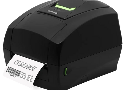 Impresora de Etiquetas Custom D4 102 USB Negra de 4 Pulgadas - 911MK010100233