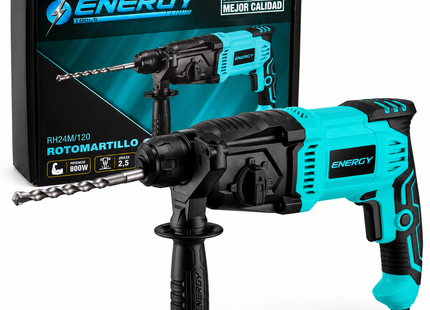 Energy Rotomartillo 800 W con Bolso, RH24M/120 + BTC 820