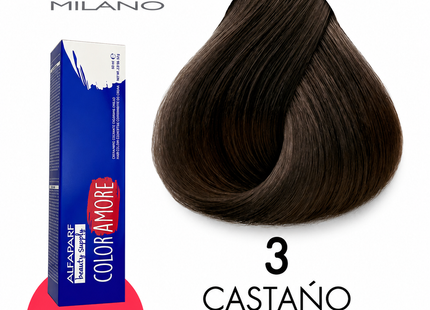 Alfaparf Color Amore 3 Tinte Permanente para Cabello 90 ml