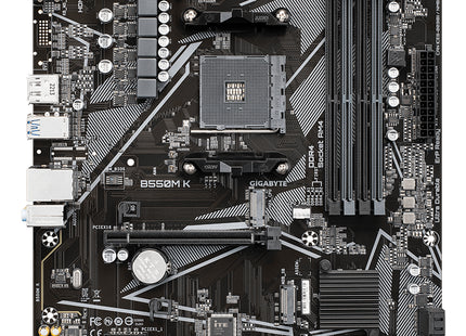 Tarjeta Madre Gigabyte B550M K | AM4 | Micro-ATX | DDR4 | PCIe 4.0 | HDMI | USB 3.2