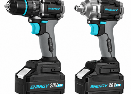 Energy Kit taladro y atornillador de impacto 20V, PIWS20/1 K2