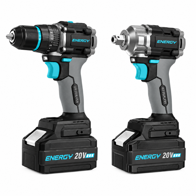 Energy Kit taladro y atornillador de impacto 20V, PIWS20/1 K2