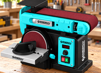 Energy Lijadora de Banda y Disco de Banco 400 W, BDS80/120