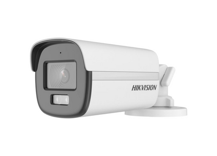 Cámara Analógica Hikvision DS-2CE12KF0T-LFS (2.8MM) | ColorVu | Bullet | 3K | 40 Metros | Exterior