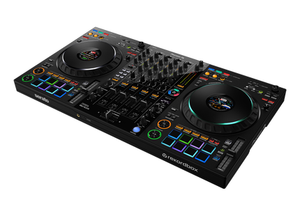 Pioneer DJ DDJ-FLX10 vista frontal del controlador DJ de 4 canales
