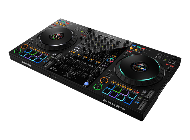 Pioneer DJ DDJ-FLX10 vista frontal del controlador DJ de 4 canales
