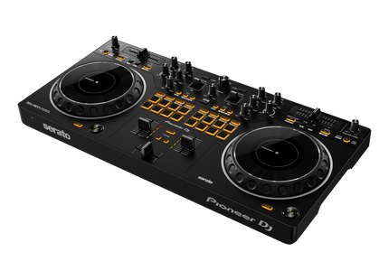 Pioneer DJ DDJ-REV1 vista frontal del controlador DJ de 2 canales