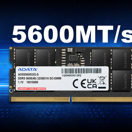 Memoria RAM Laptop ADATA AD5S56008G-S | 8GB | DDR5 | 5600MHz | CL46