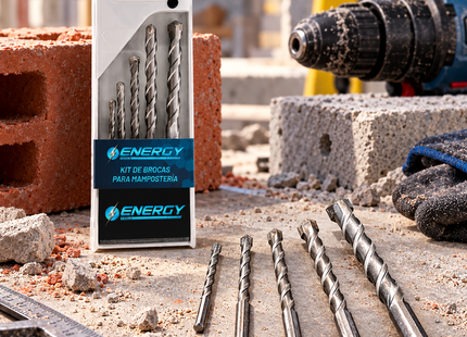 Energy Kit 5 Brocas para Mampostería, BM 5 K