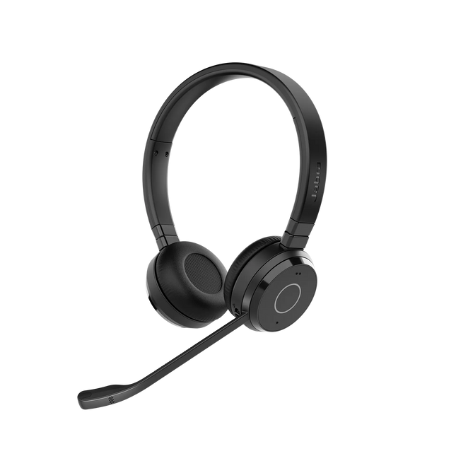 Jabra Evolve 65 TE UC Stereo Headset Inalámbrico Bluetooth con Link 390a