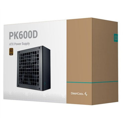 Fuente de Poder DeepCool PK600D | 600W | 80 Plus Bronze | Ventilador 120mm | Negro