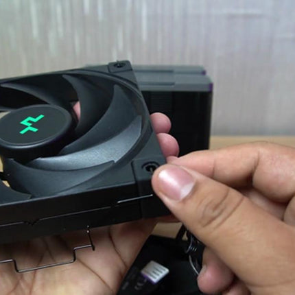 Enfriamiento de Aire DeepCool AK620 ZERO DARK | Dual Tower | 2×120 mm PWM | Soporte Intel LGA2066/AM5