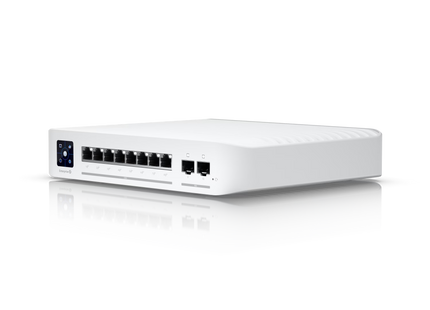 Ubiquiti UniFi Enterprise 8 PoE Switch 8 Puertos 2.5 GbE PoE+ y 2 SFP+ USW-Enterprise-8-PoE