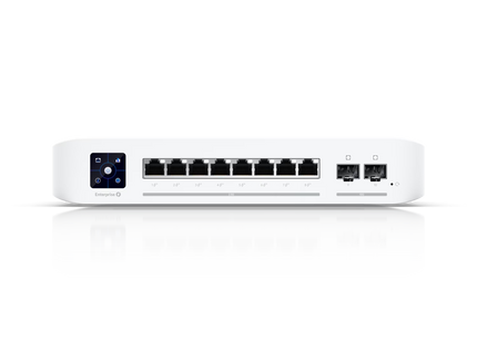 Ubiquiti UniFi Enterprise 8 PoE Switch 8 Puertos 2.5 GbE PoE+ y 2 SFP+ USW-Enterprise-8-PoE