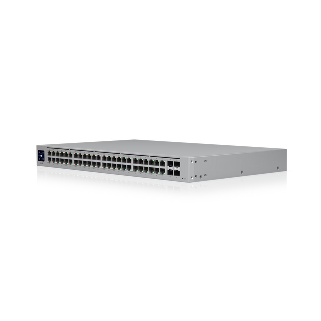 Ubiquiti UniFi Standard 48 PoE USW-48-POE Switch 48 Puertos Gigabit, 32 PoE+ y 4 SFP