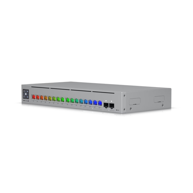 Ubiquiti UniFi Pro Max 16 PoE USW-Pro-Max-16-PoE Switch 16 Puertos, 180W PoE y 2 SFP+