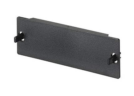 Panduit FAPB Panel Adaptador de Fibra Óptica Vacío Opticom® Negro