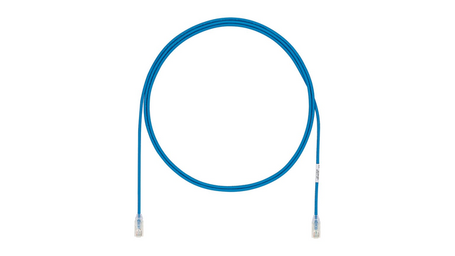 Panduit UTP28X7RD Patch Cord TX6A™ Cat6A UTP 28 AWG Rojo de 7 pies