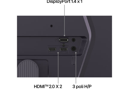 LG Monitor Gaming IPS 27" FHD 200 Hz, 27G523B