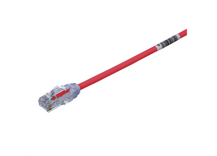 Panduit UTP28X7RD Patch Cord TX6A™ Cat6A UTP 28 AWG Rojo de 7 pies