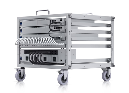 Ubiquiti UniFi Toolless Mini Rack U-Rack-6U-TL Rack Abierto 6U con Ruedas Bloqueables