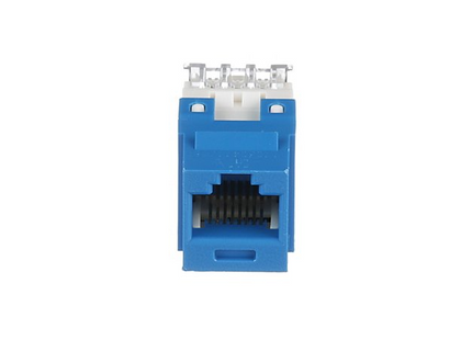 Panduit NK688MBU Jack Keystone RJ45 NetKey® Cat6 UTP Punchdown 22-26 AWG Azul