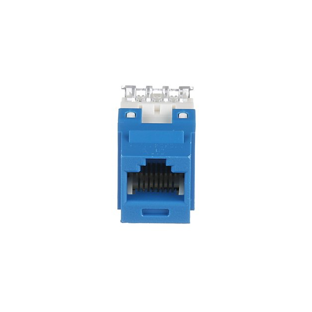 Panduit NK688MBU Jack Keystone RJ45 NetKey® Cat6 UTP Punchdown 22-26 AWG Azul