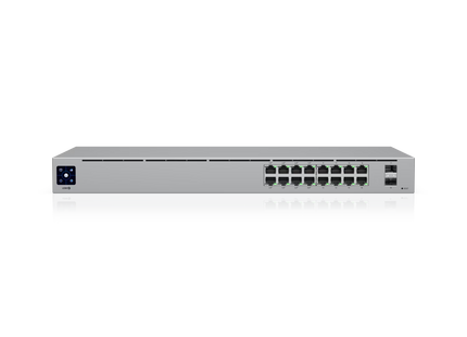 Ubiquiti UniFi Standard 16 PoE USW-16-POE Switch 16 Puertos Gigabit, 8 PoE+ y 2 SFP