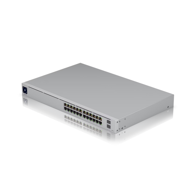 Ubiquiti UniFi Pro 24 PoE USW-Pro-24-POE Switch 24 Puertos Gigabit, 400W PoE y 2 SFP+