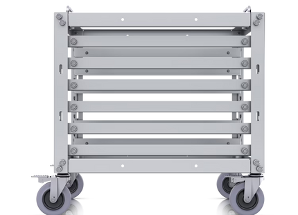 Ubiquiti UniFi Toolless Mini Rack U-Rack-6U-TL Rack Abierto 6U con Ruedas Bloqueables