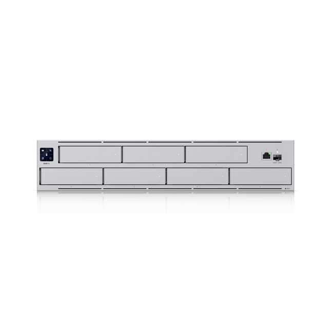 Ubiquiti UniFi UNVR-Pro Grabador de Video 7 Bahías, 10G SFP+ y Rack 2U