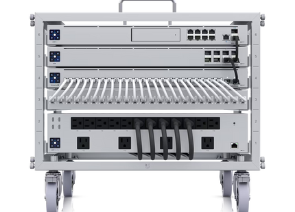 Ubiquiti UniFi Toolless Mini Rack U-Rack-6U-TL Rack Abierto 6U con Ruedas Bloqueables