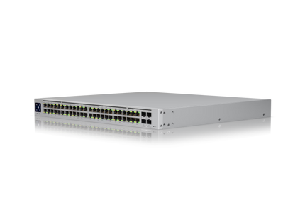 Ubiquiti UniFi Pro 48 PoE USW-Pro-48-POE Switch 48 Puertos Gigabit, 600W PoE y 4 SFP+