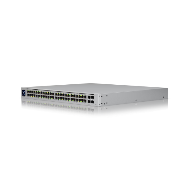 Ubiquiti UniFi Pro 48 PoE USW-Pro-48-POE Switch 48 Puertos Gigabit, 600W PoE y 4 SFP+