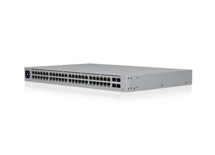 Ubiquiti UniFi Standard 48 USW-48 Switch 48 Puertos Gigabit y 4 SFP para Rack 1U