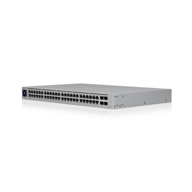 Ubiquiti UniFi Standard 48 USW-48 Switch 48 Puertos Gigabit y 4 SFP para Rack 1U
