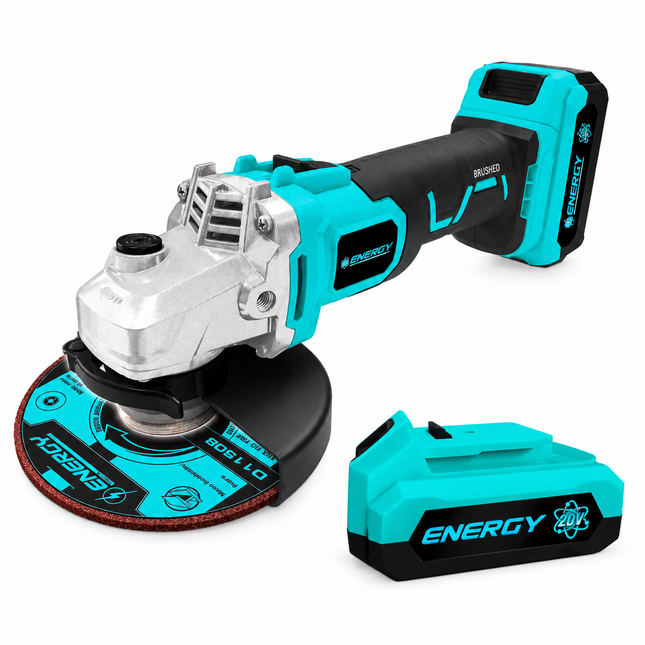 Energy Esmeriladora Angular Recargable 4 1/2" 20V, A20C2