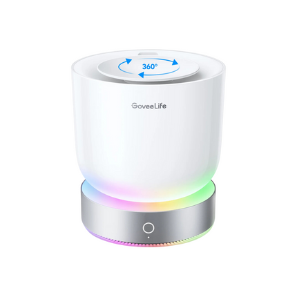 Difusor Aromático Smart con Luces RGBIC | Control Inteligente | Aromaterapia | Sincronización de Luces