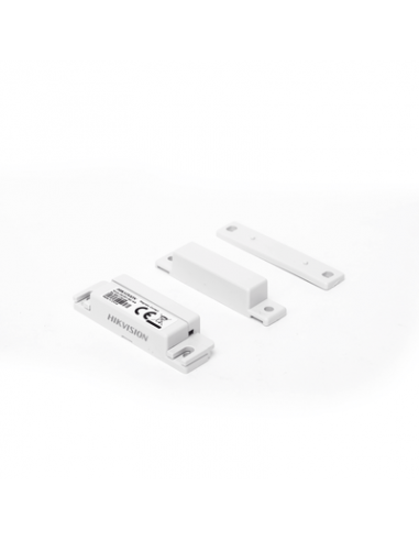 Sensor Magnético para Puerta Hikvision DS-PD1-MC-WS | Inalámbrico | 433MHz | Bidireccional