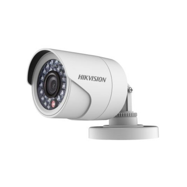 Cámara de Seguridad Analógica Hikvision DS-2CE16C0T-IRPF | 1MP | Bullet | IR | Exterior
