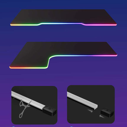 Cable de Luces Govee LED Neon Gaming Table H61C3 | RGBIC | Iluminación Dinámica | Control por App y Voz