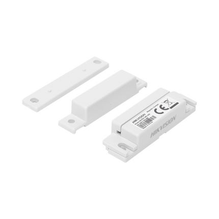 Sensor Magnético para Puerta Hikvision DS-PD1-MC-WS | Inalámbrico | 433MHz | Bidireccional