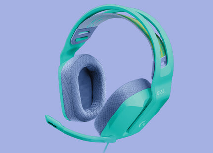 Headset Logitech Gaming G335 | Micrófono Flip-to-Mute | Sonido Estéreo