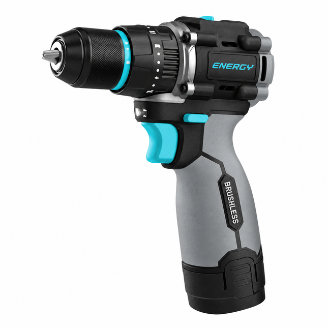 Energy Taladro percutor inalámbrico 18V 50 Nm, DDIB13/18 C1